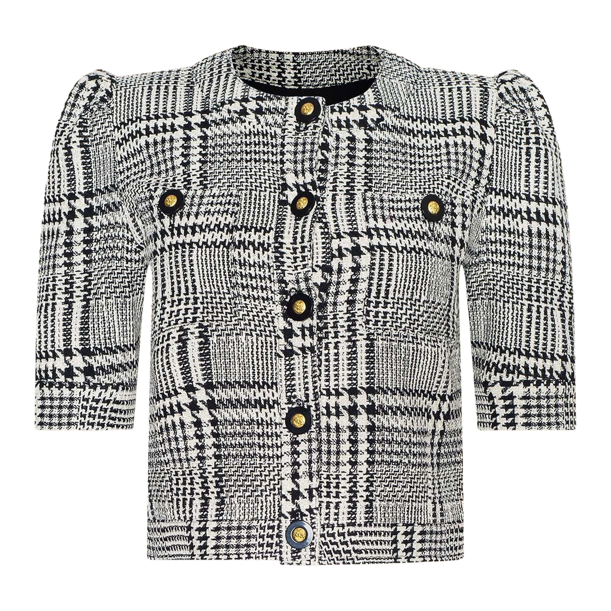 Allegra Cropped Tweed Jacket