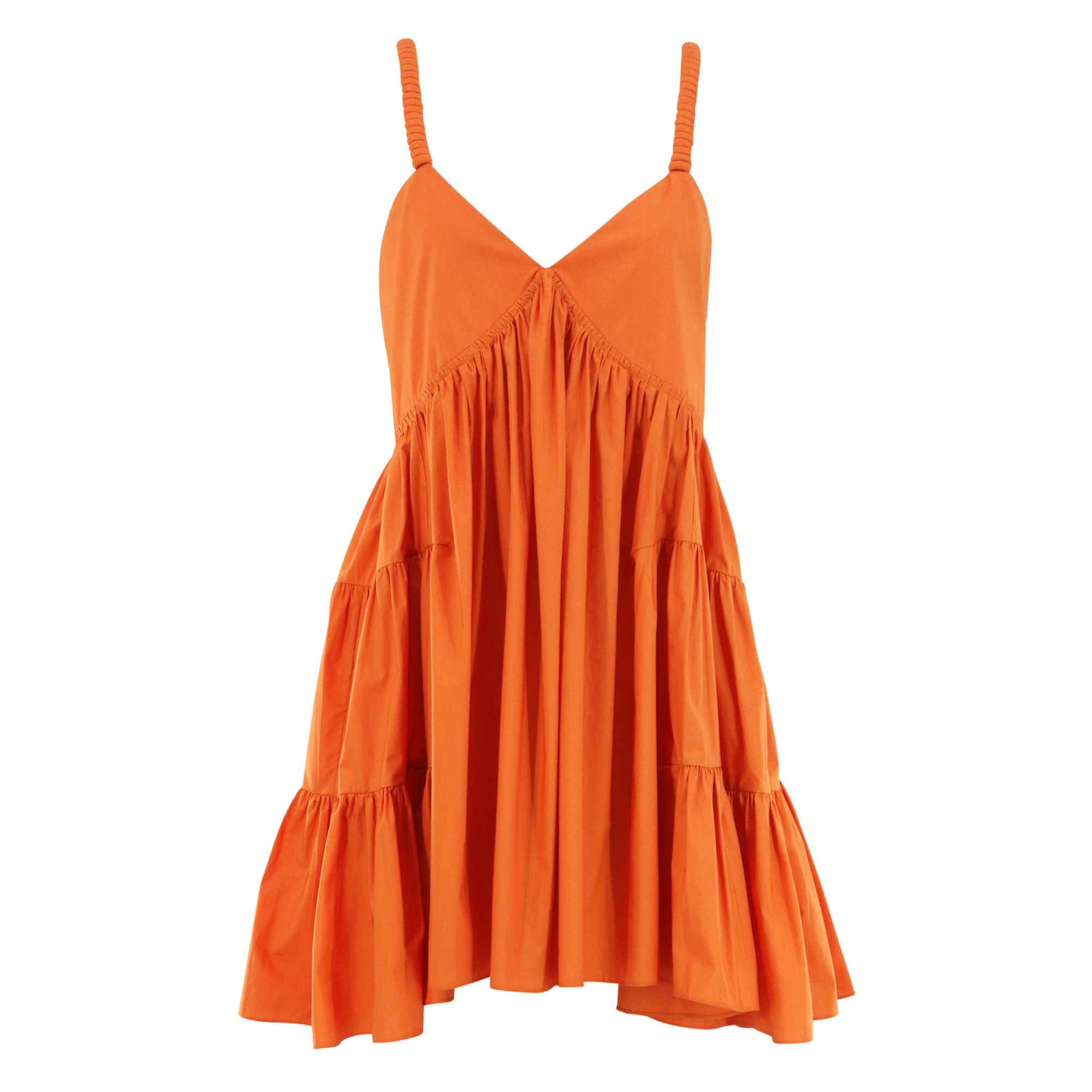 Eterno Sleeveless Cotton Mini Dress