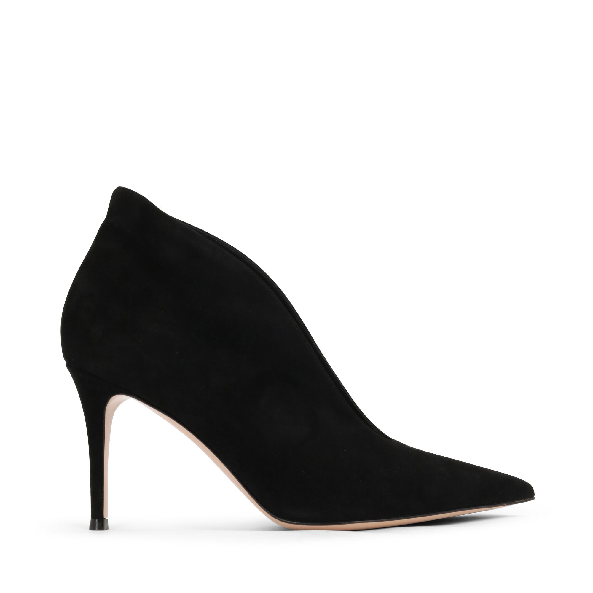 Vania Suede 85mm Slit Pump