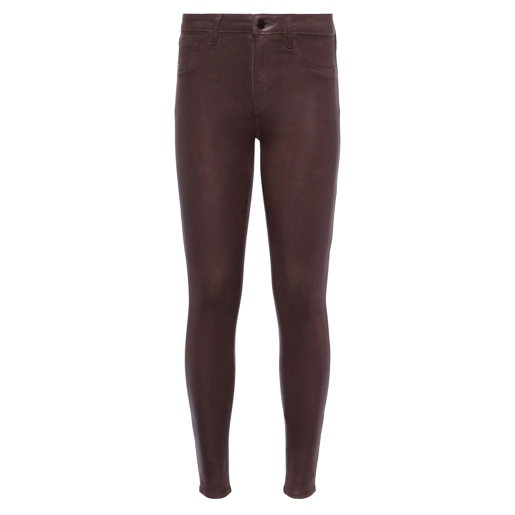 Marguerite High Rise Coated Skinny Jean