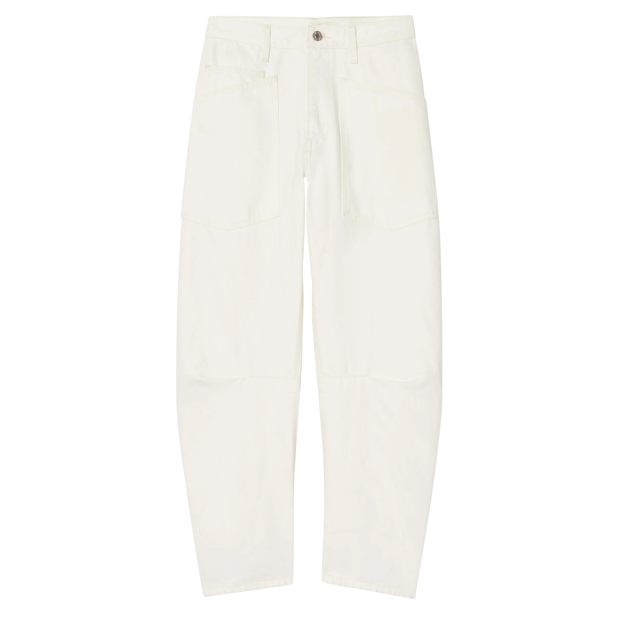 Shon Mid Rise Relaxed Fit Cropped Jean