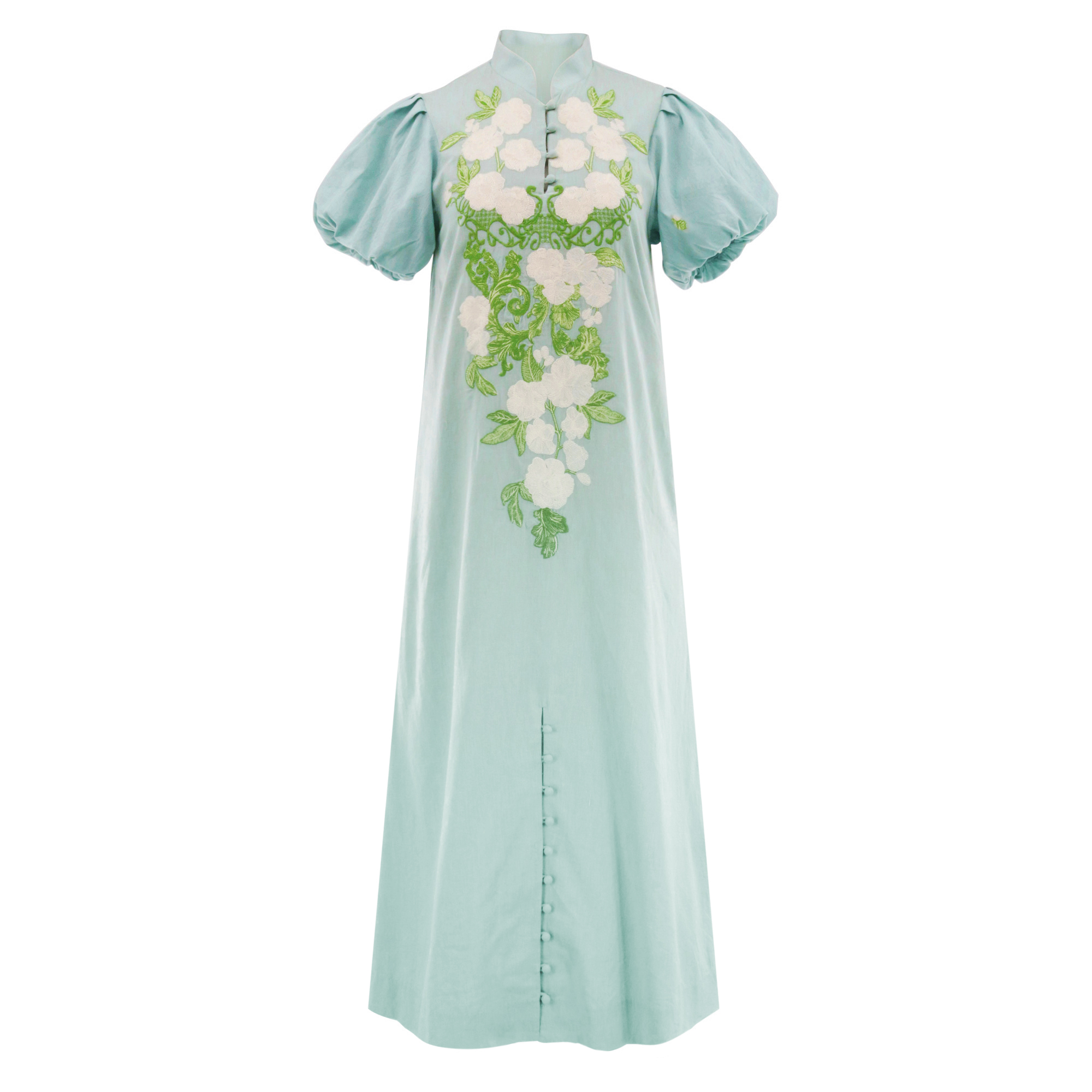 Elliana Barong Midi Dress