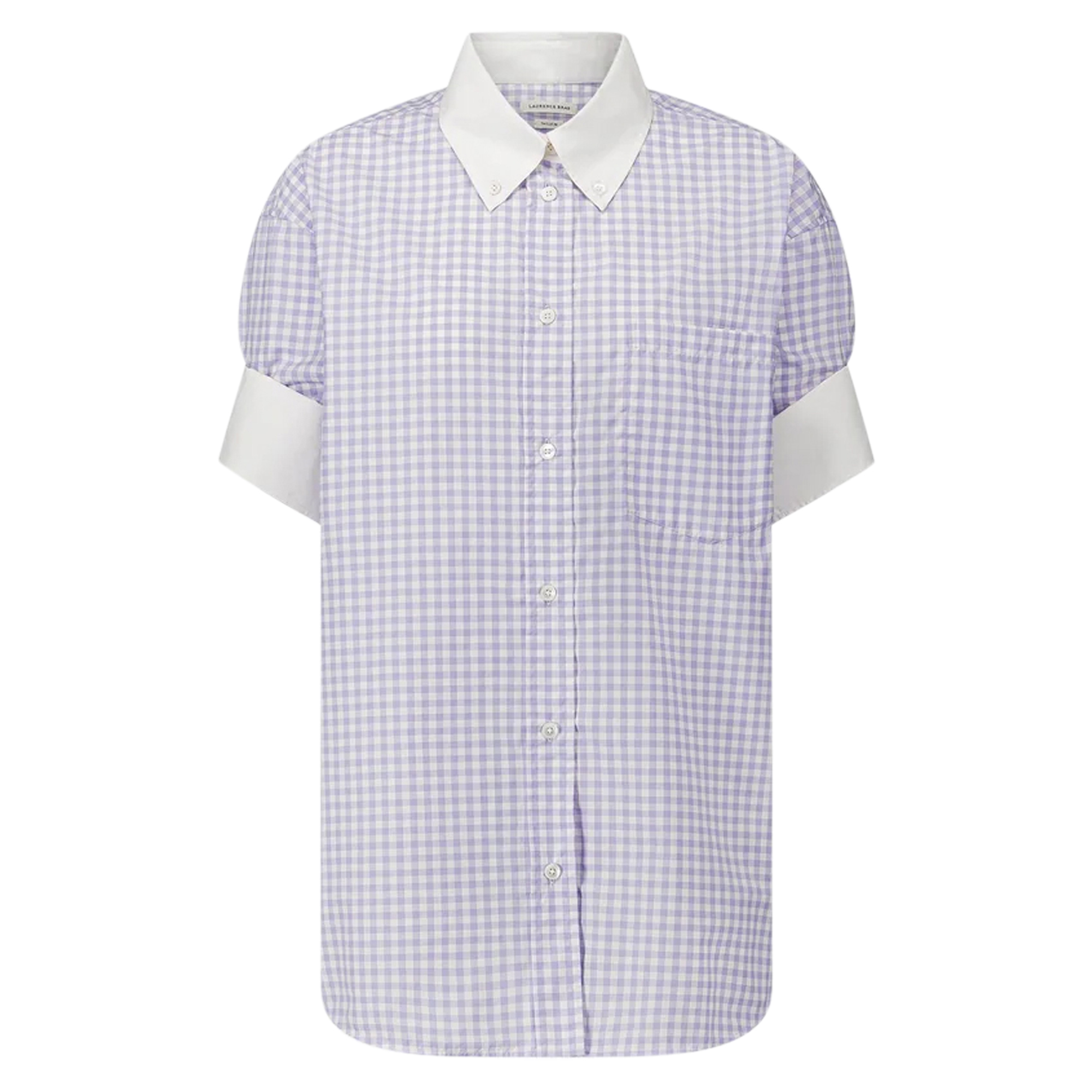 Ricka Short Sleeve Check Print Shirt