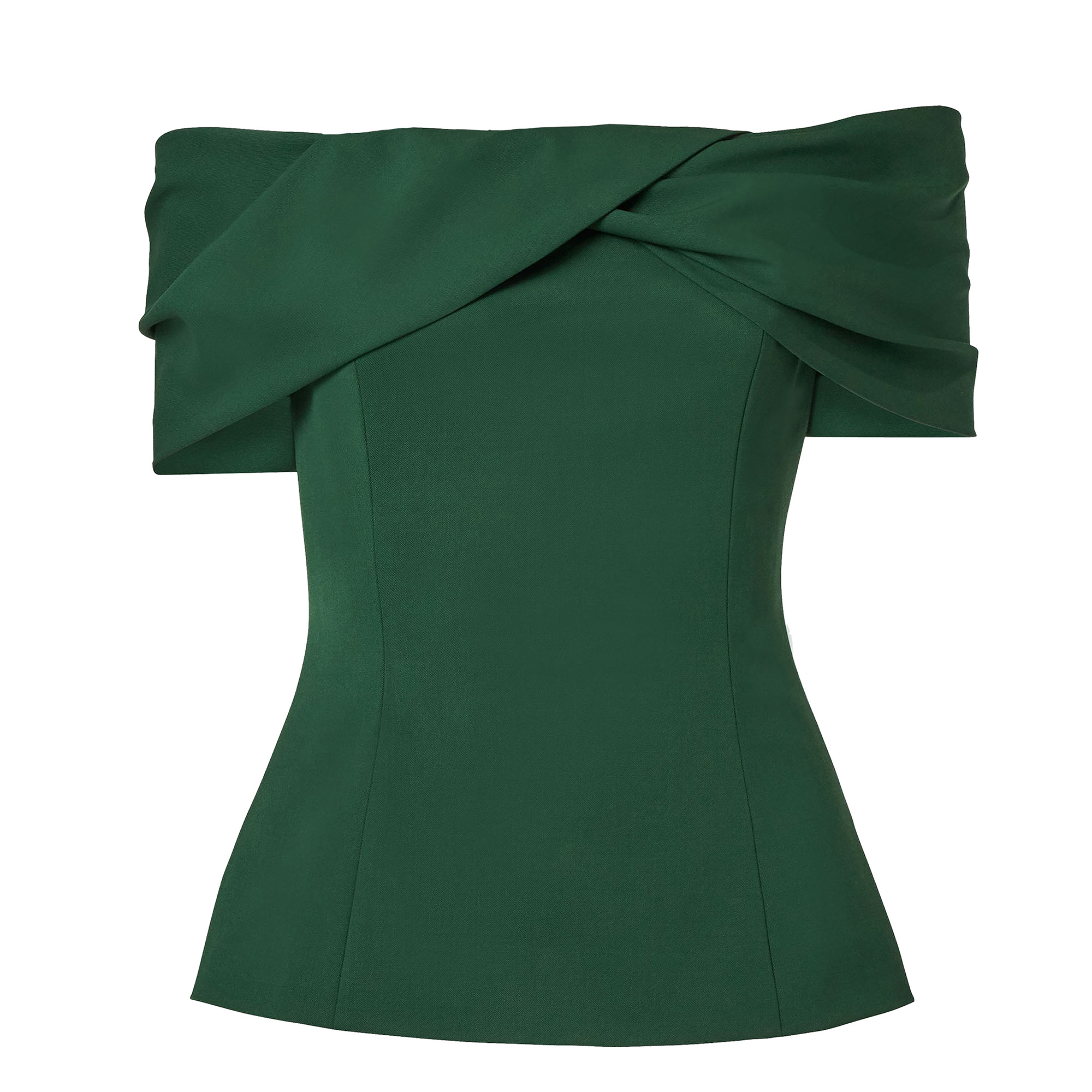 Off-The-Shoulder Draped Top