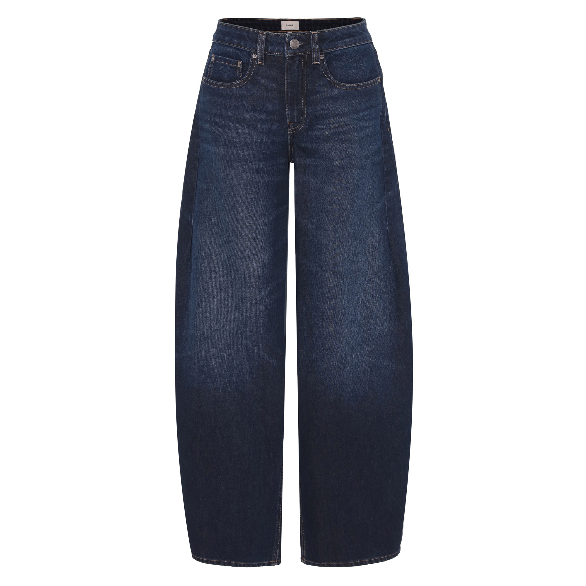 Rori Horseshoe Mid-Rise Jeans