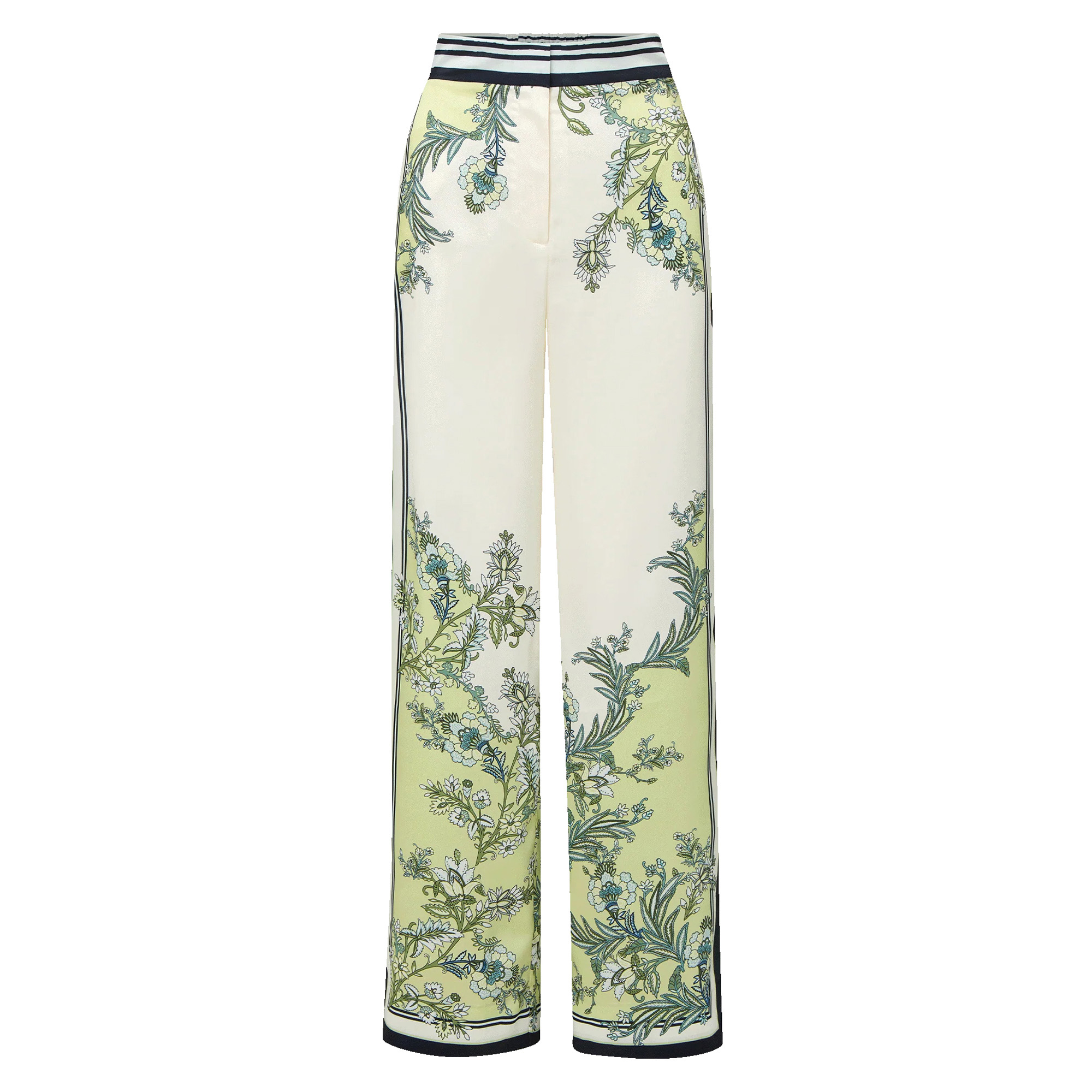 Grigore High-Rise Floral Wide-Leg Pant