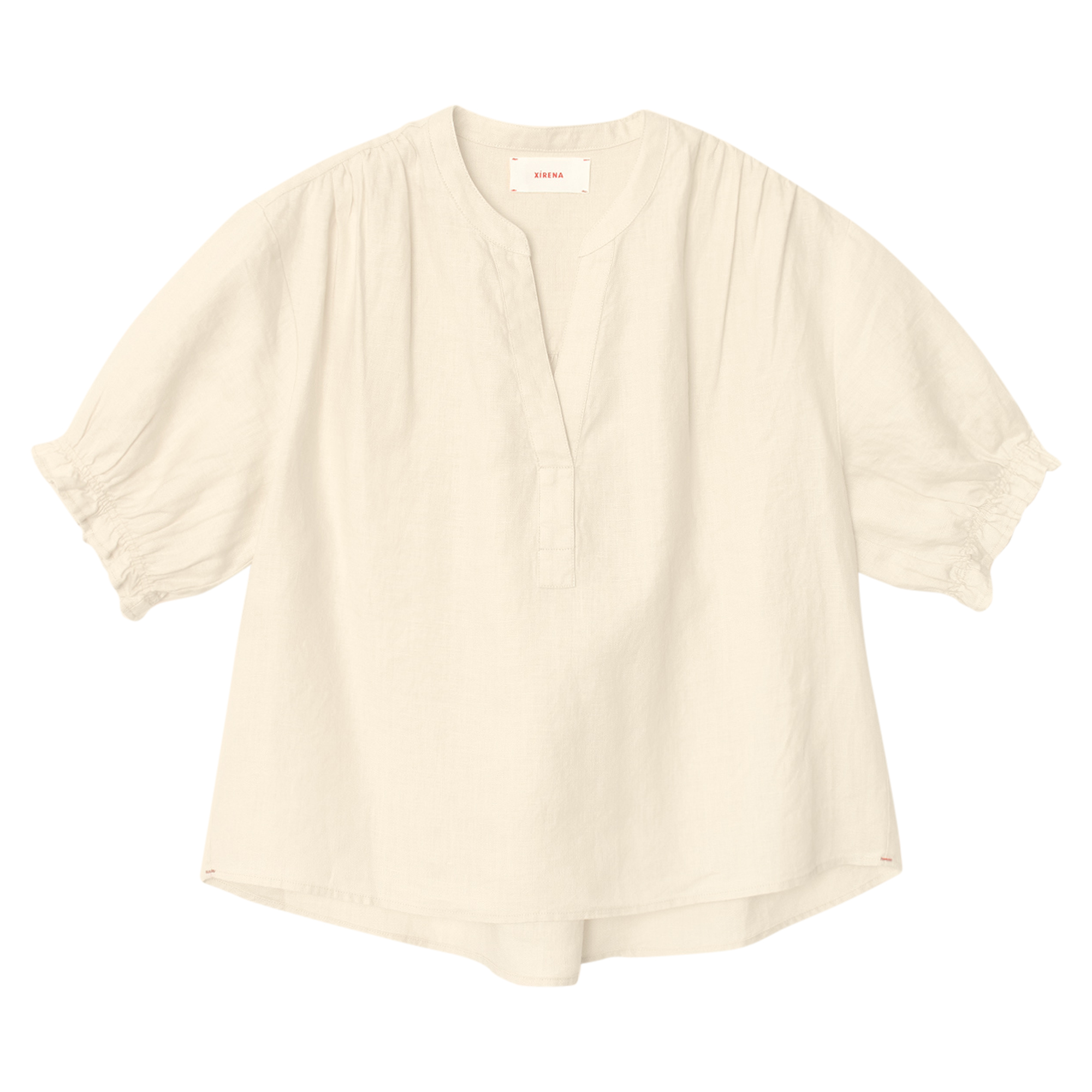 Camila V-Neck Popover Top