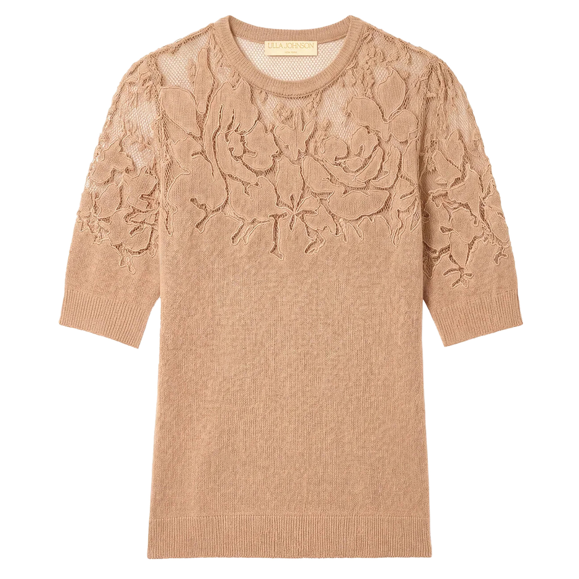 Ella Short Sleeve Lace Top