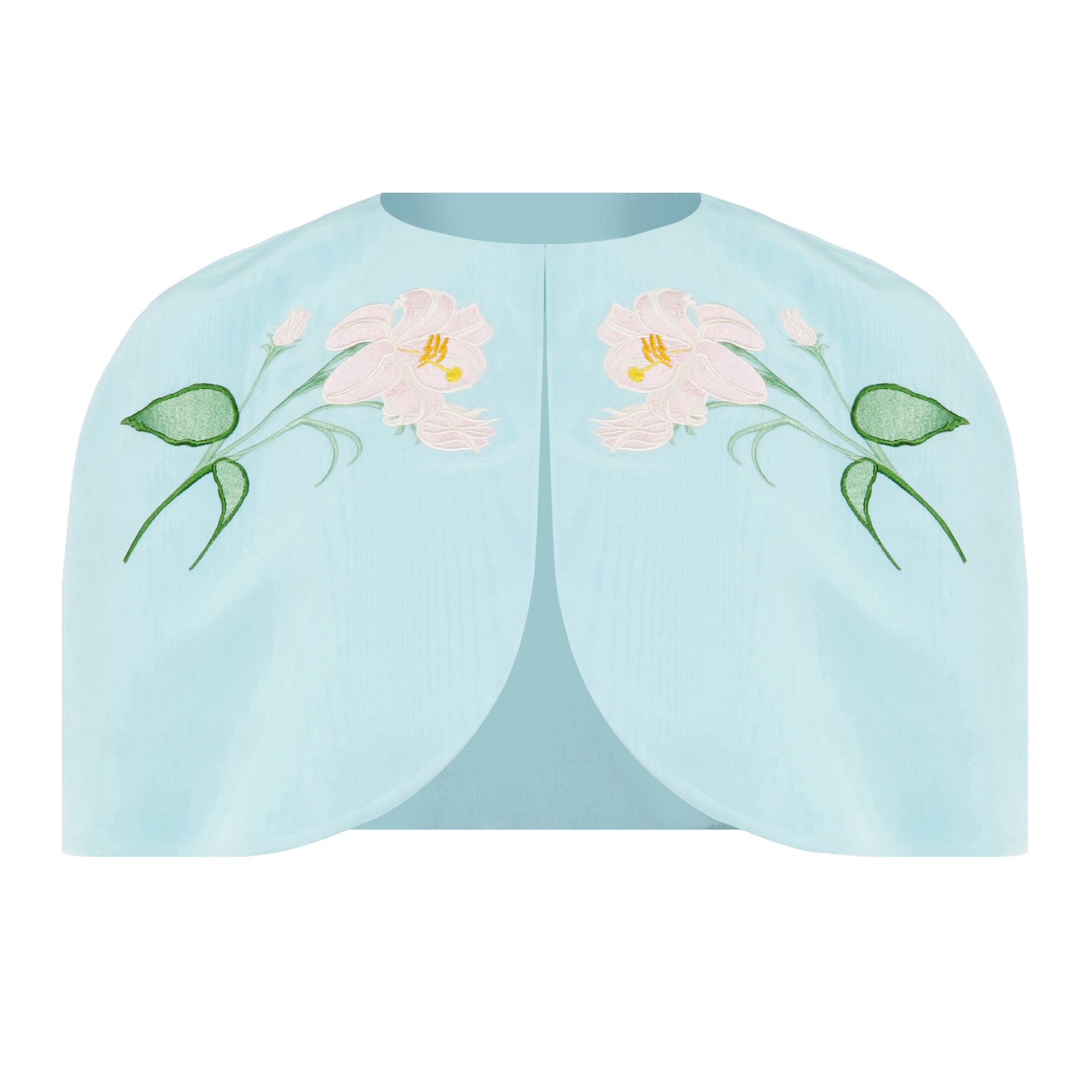 Promenade Embroidered Capelet