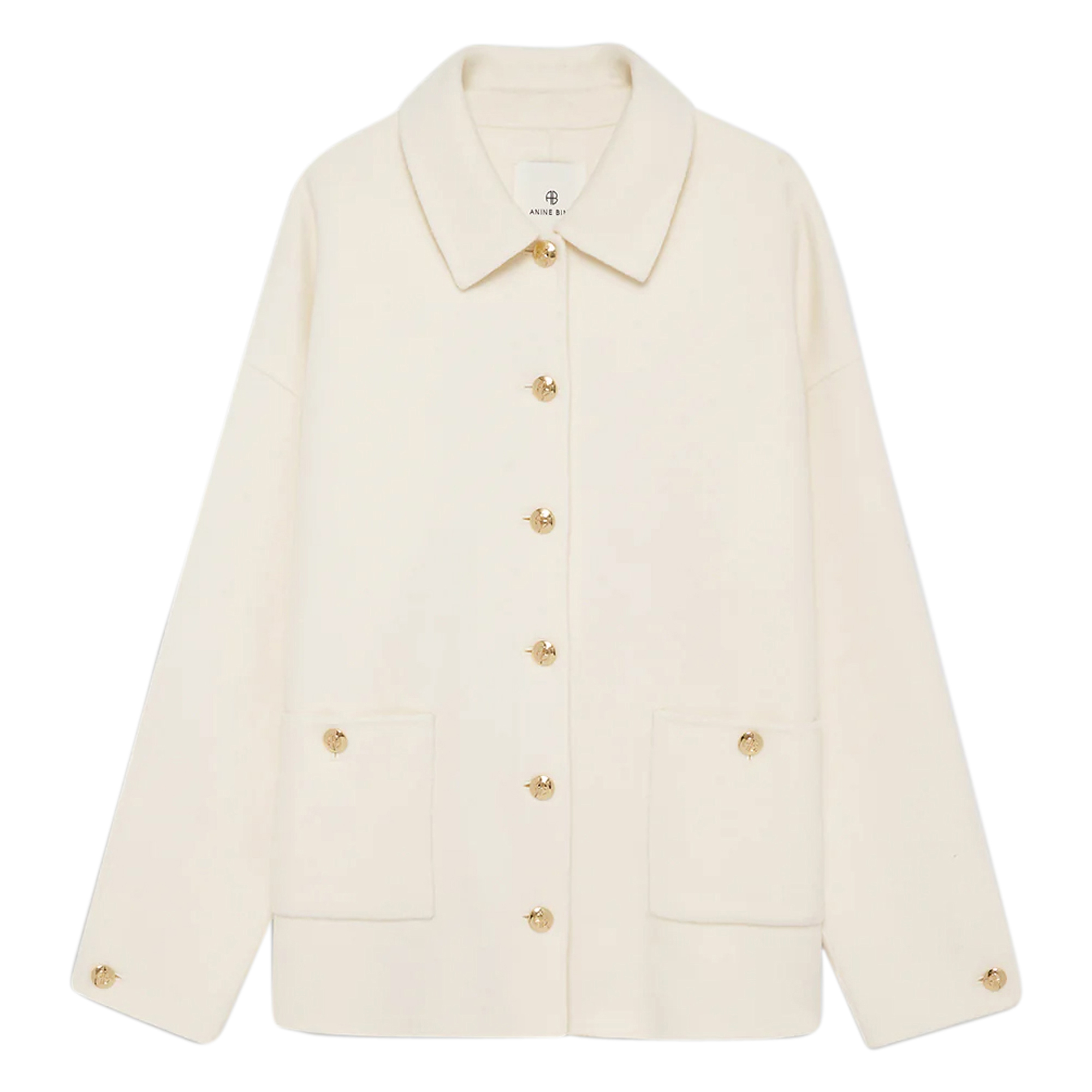 Luca Wool-Cashmere Patch Pocket Jacket