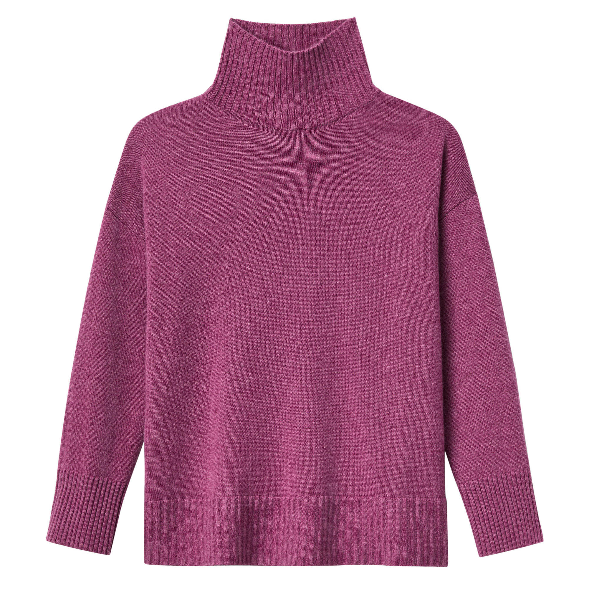 Long Sleeve Stand Collar Cashmere Sweater