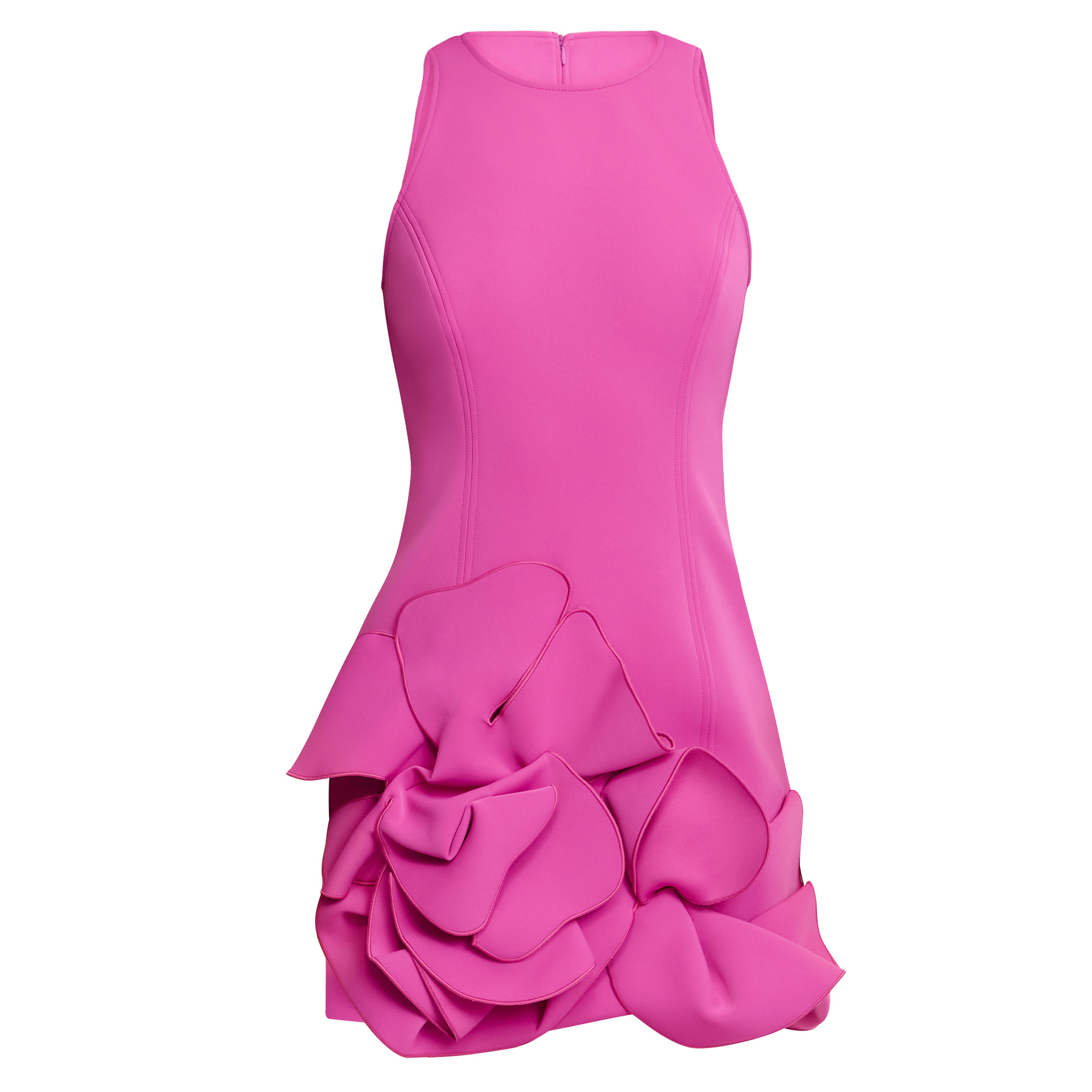 Tantani Sleeveless Sculptural Mini Dress