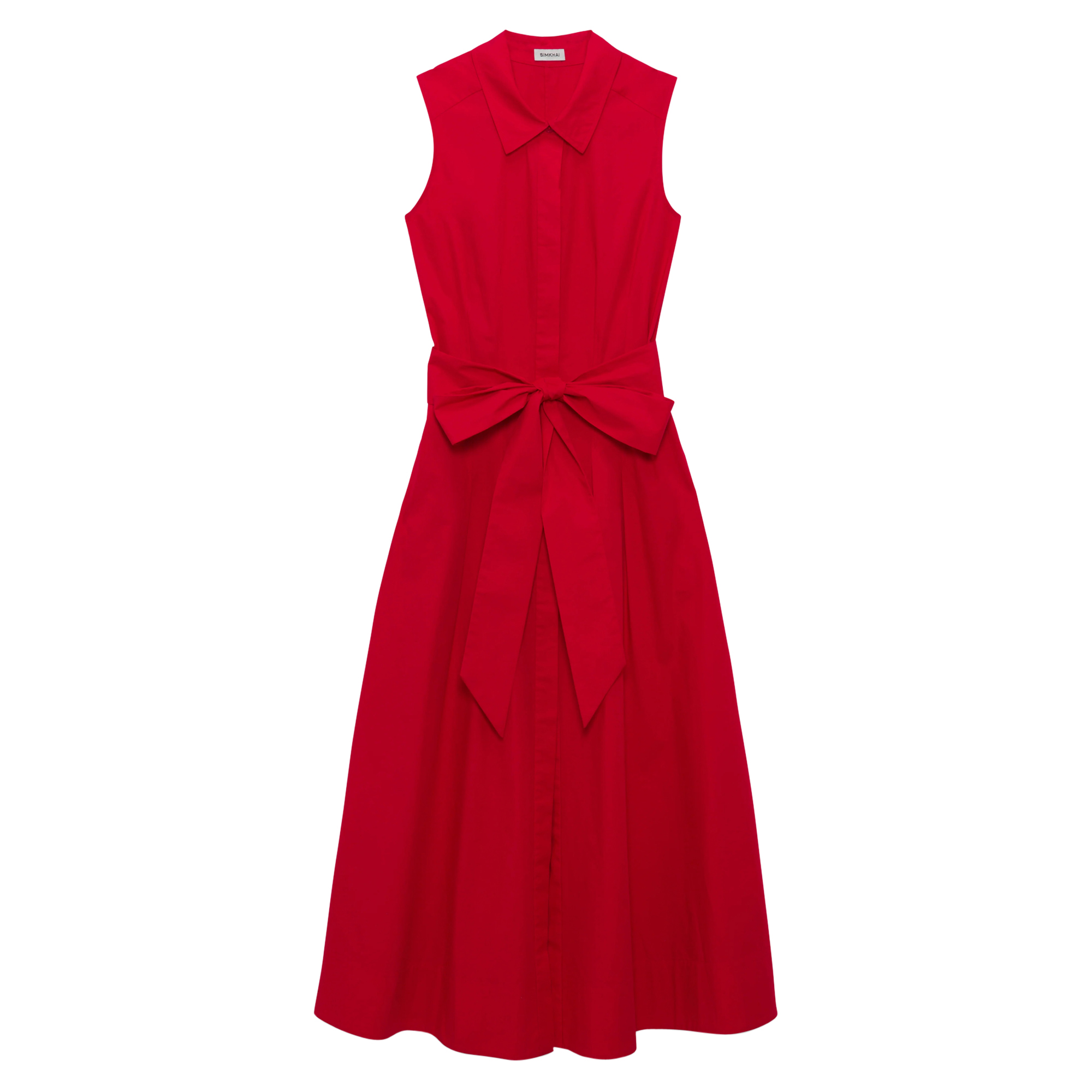 Genny Sleeveless Cotton Dress