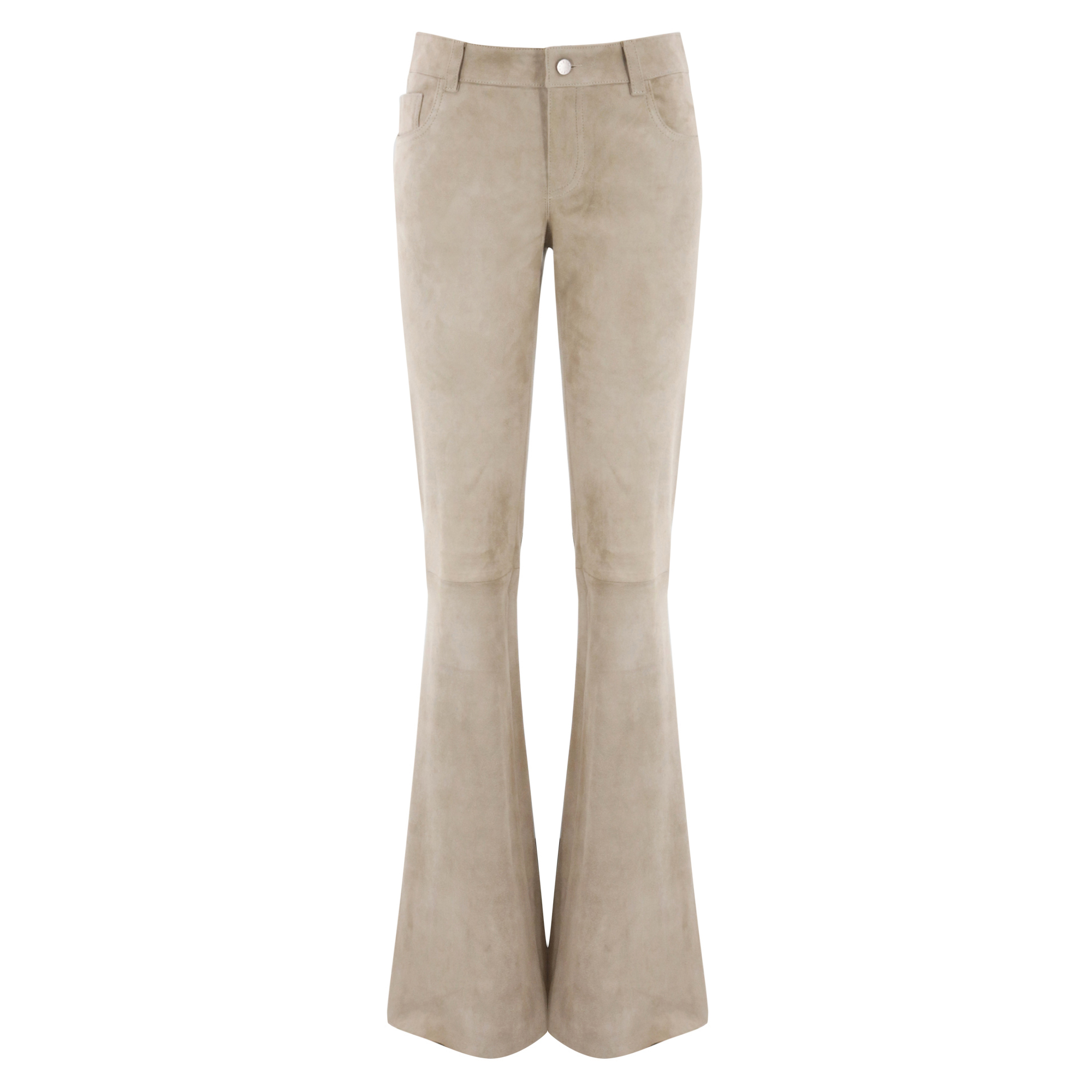 Suede Flare Jean