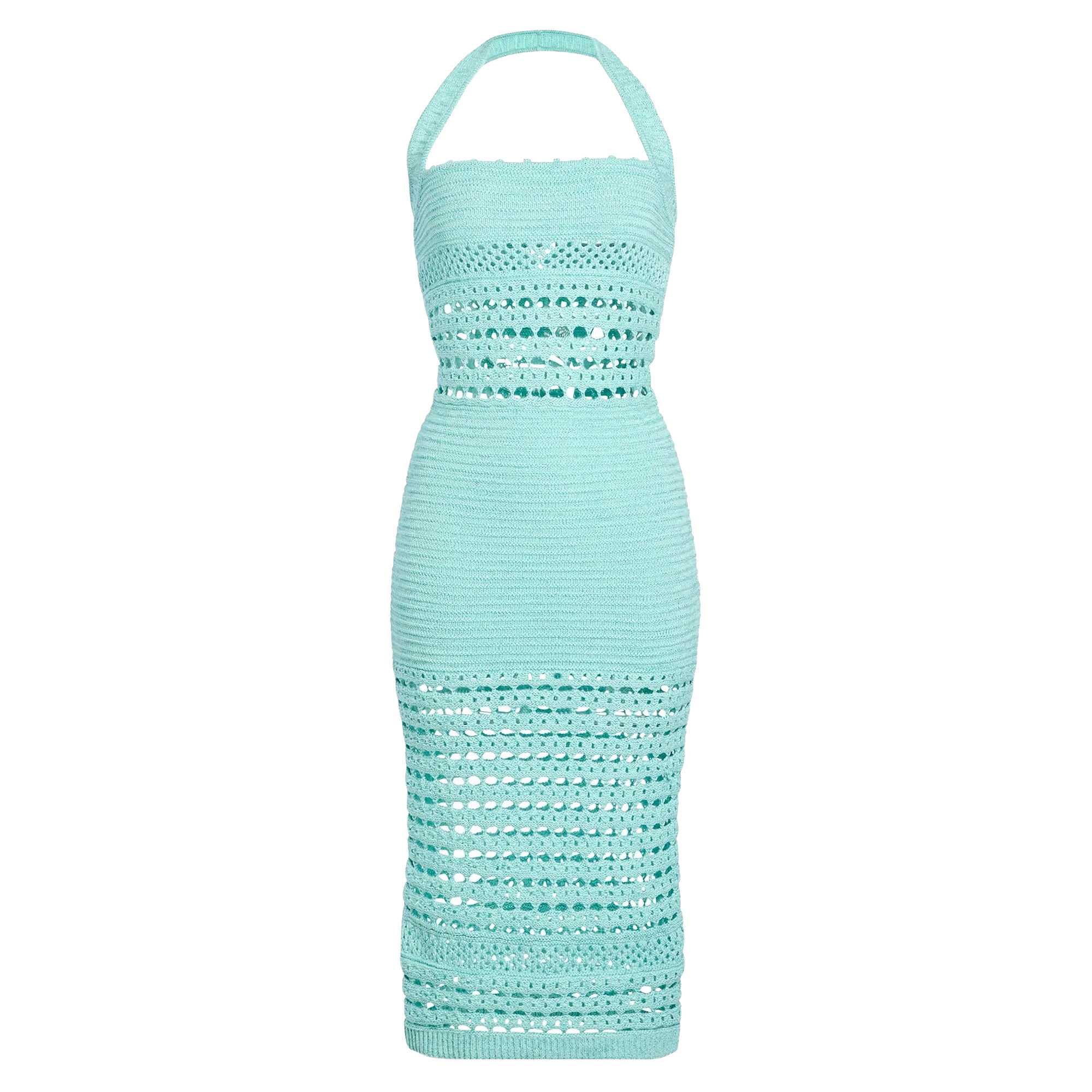 Jaycee Sleeveless Crochet Midi Dress