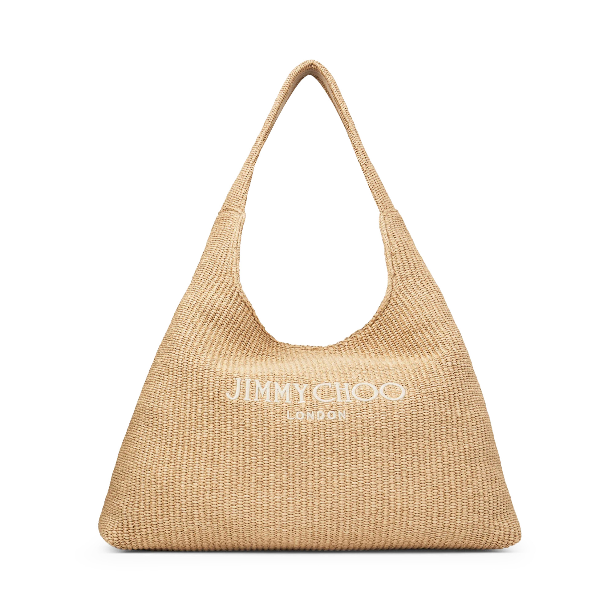 Beach Diamond Large Raffia Shoulder Bag