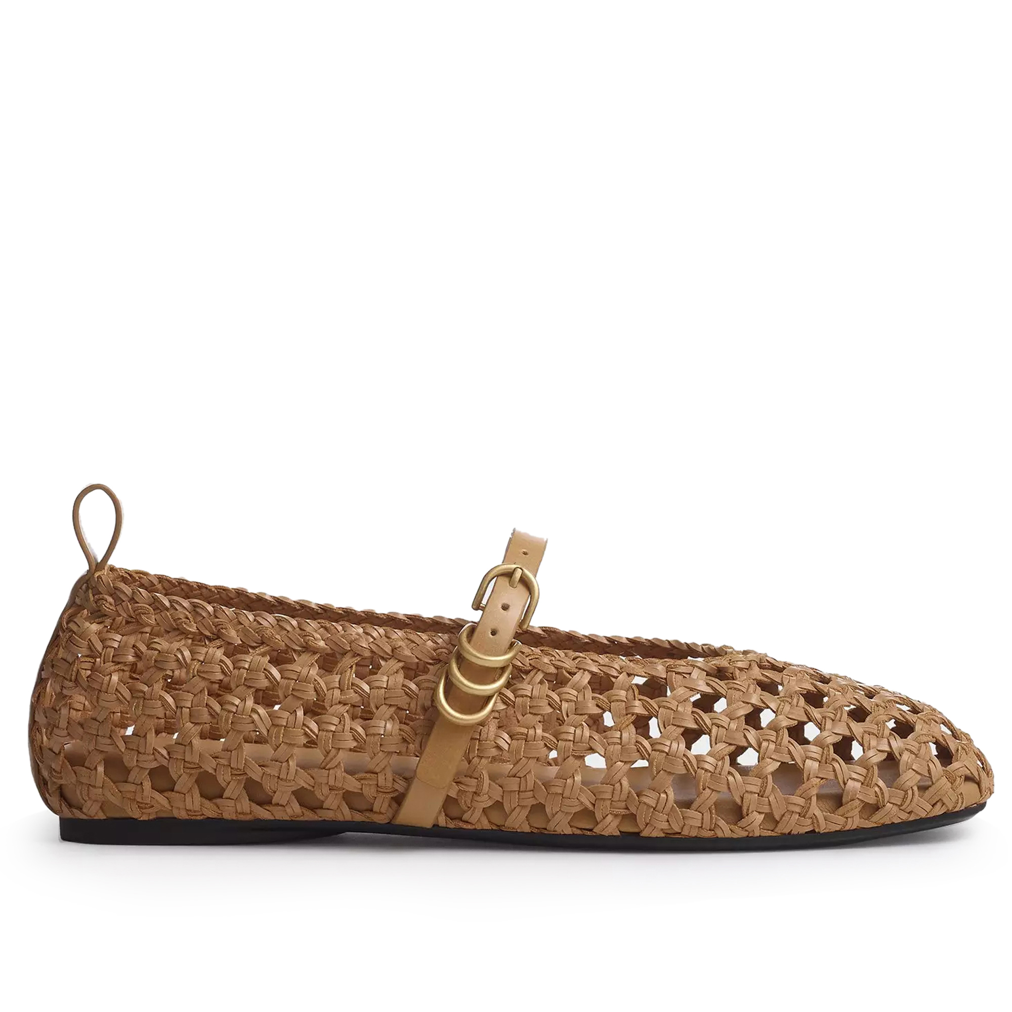 Spire Woven Mary Jane Flats