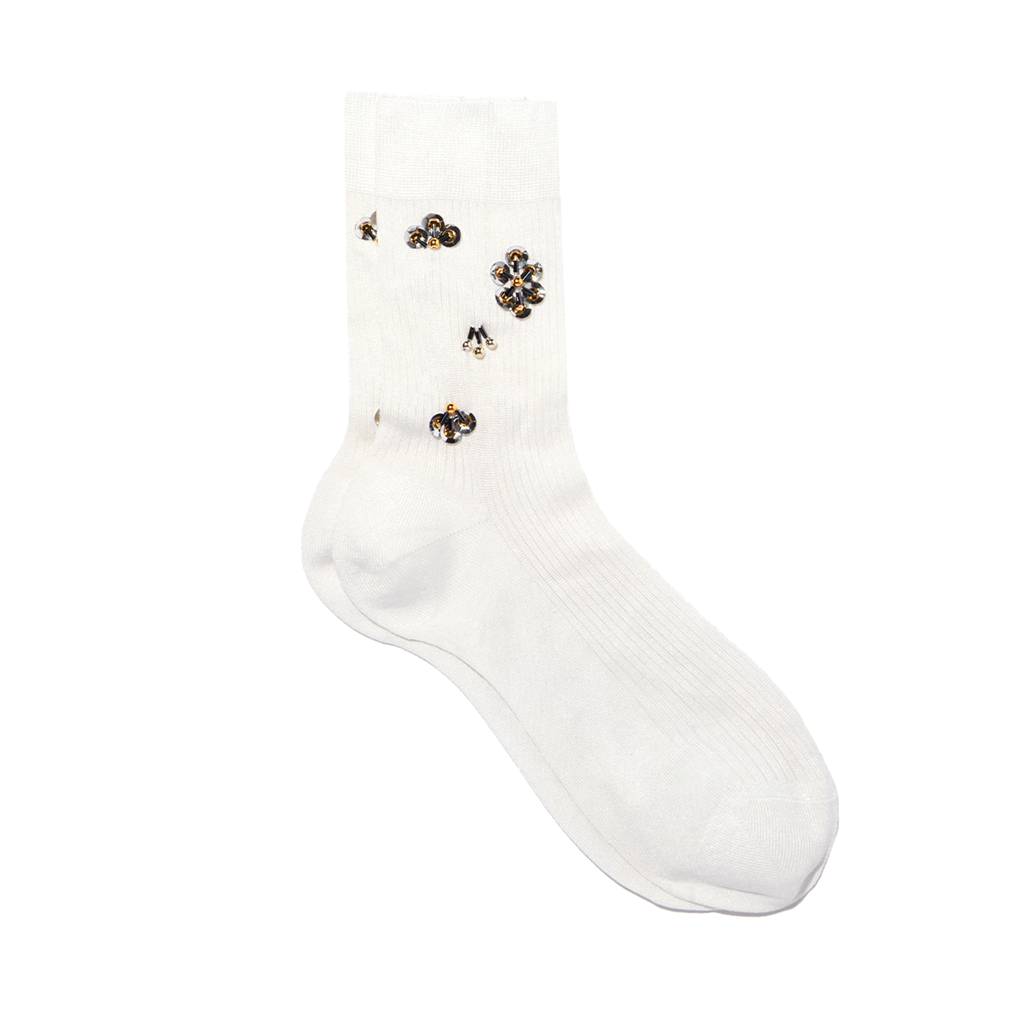 Agathe Embellished Socks