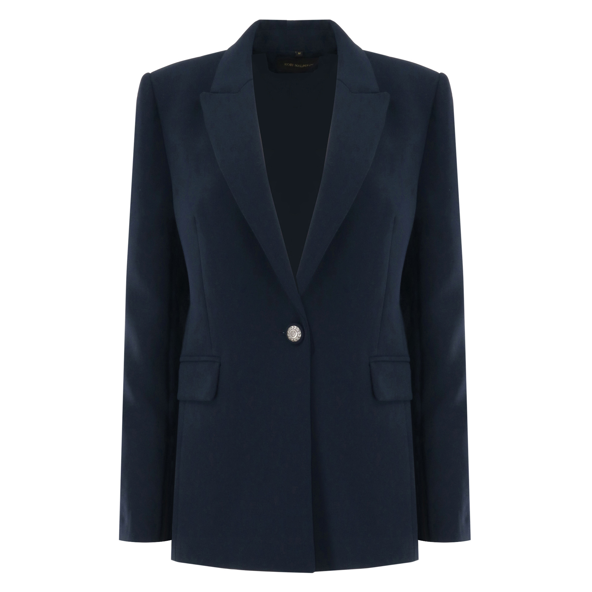 Rue Crepe One Button Jacket