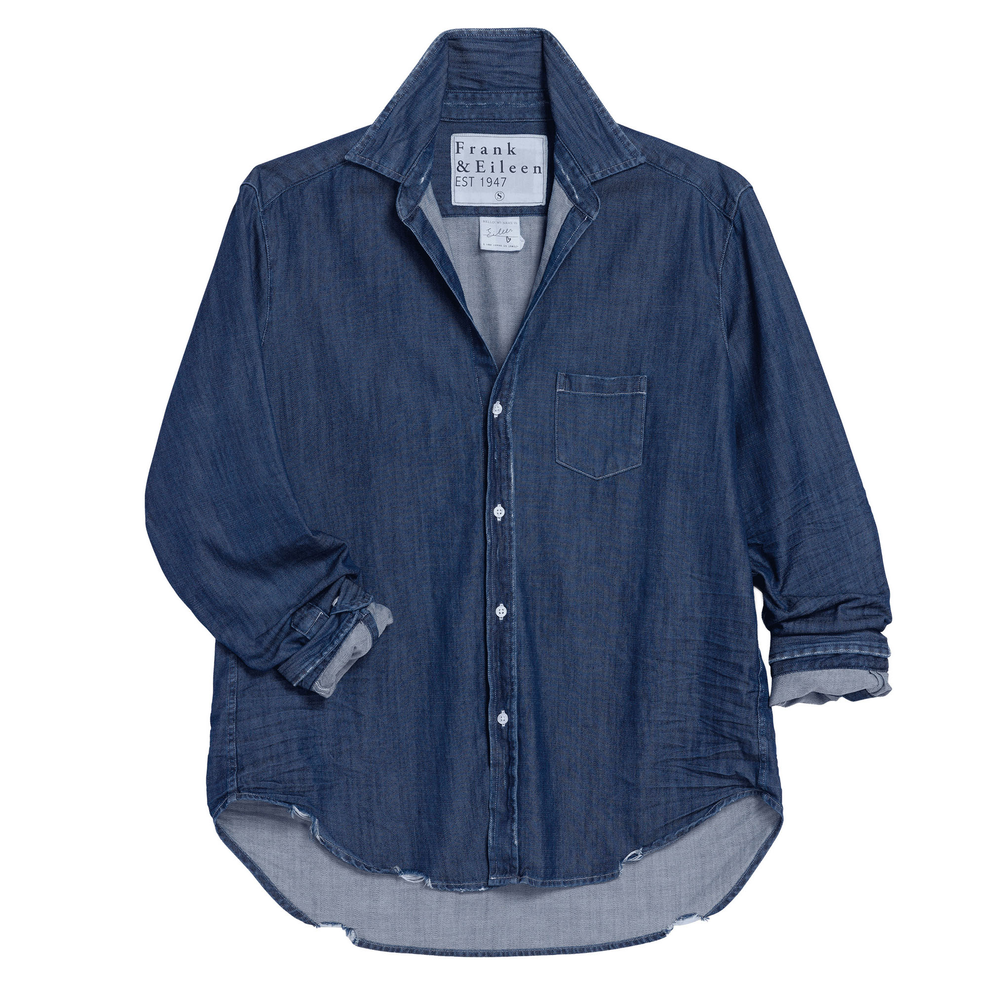 Eileen Relaxed Button Up Denim Shirt