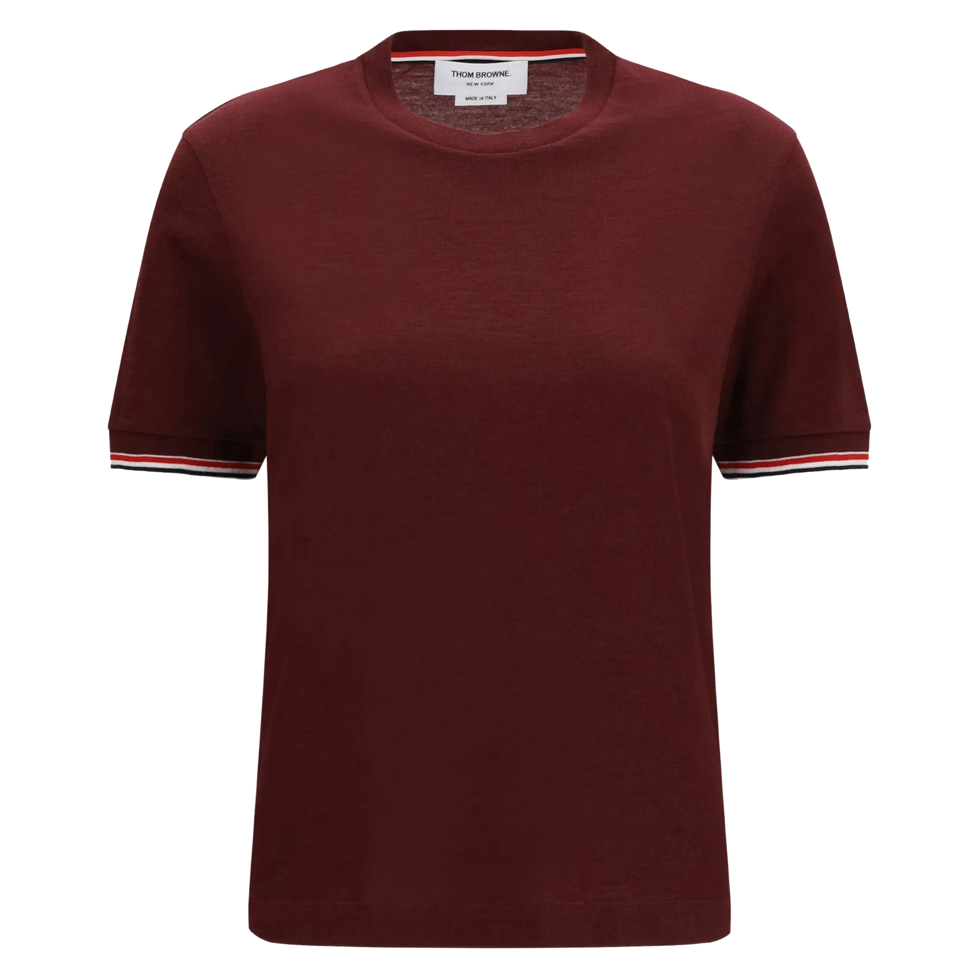 Short Sleeve Rib Cuff Tee