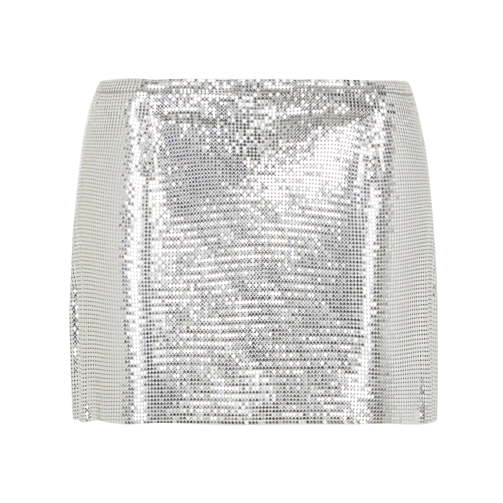 Mesh Mini Skirt