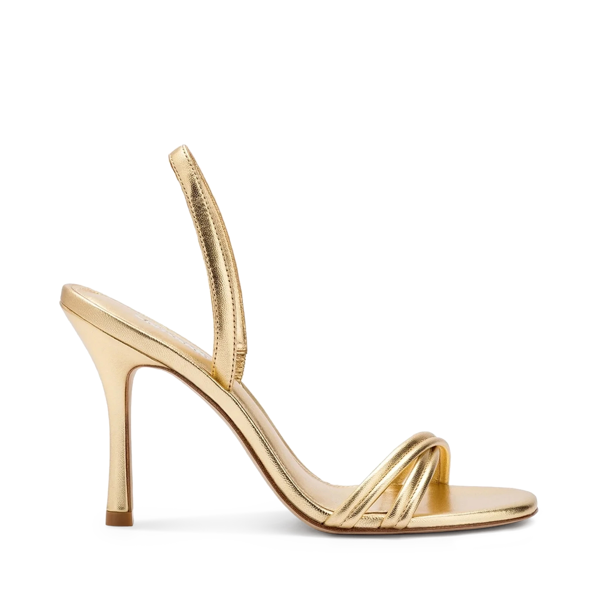 Annie Metallic Leather Sandal