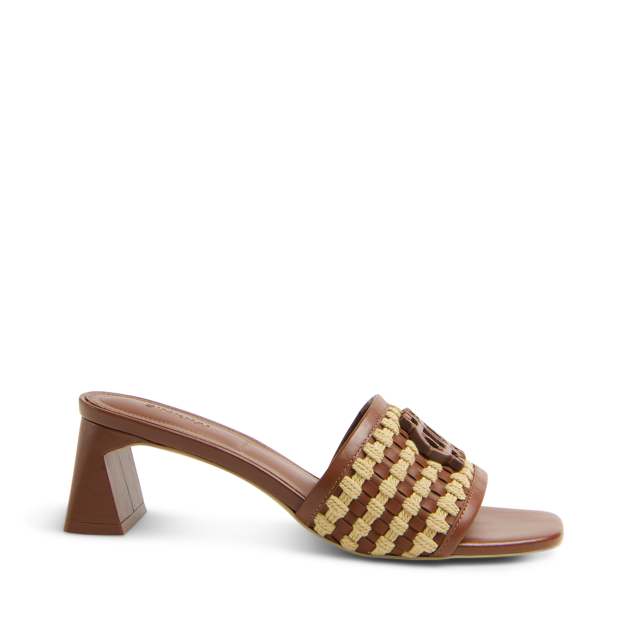 Sydney Rope Woven Block Heel Sandal