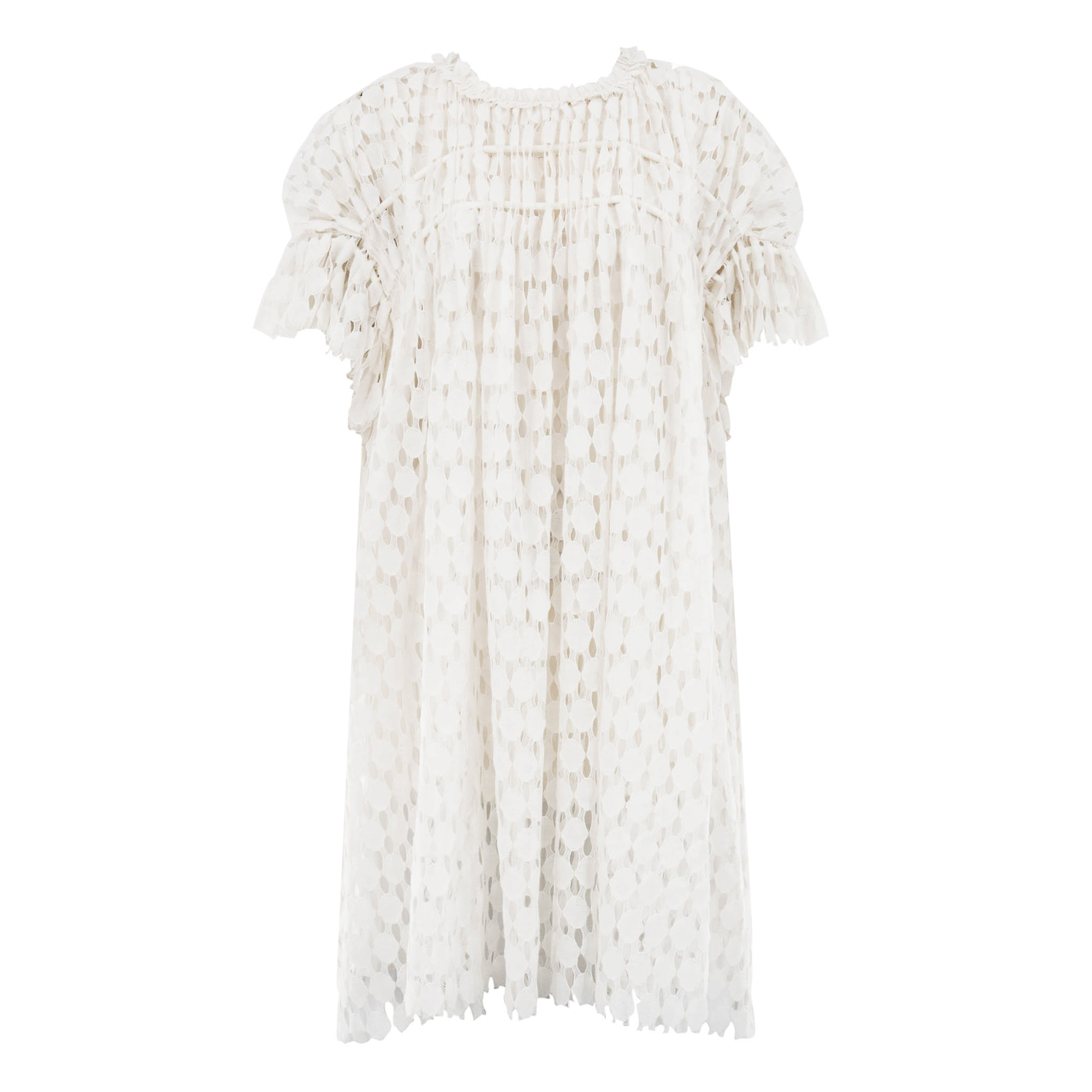 Layla Short Sleeve Lace Mini Dress