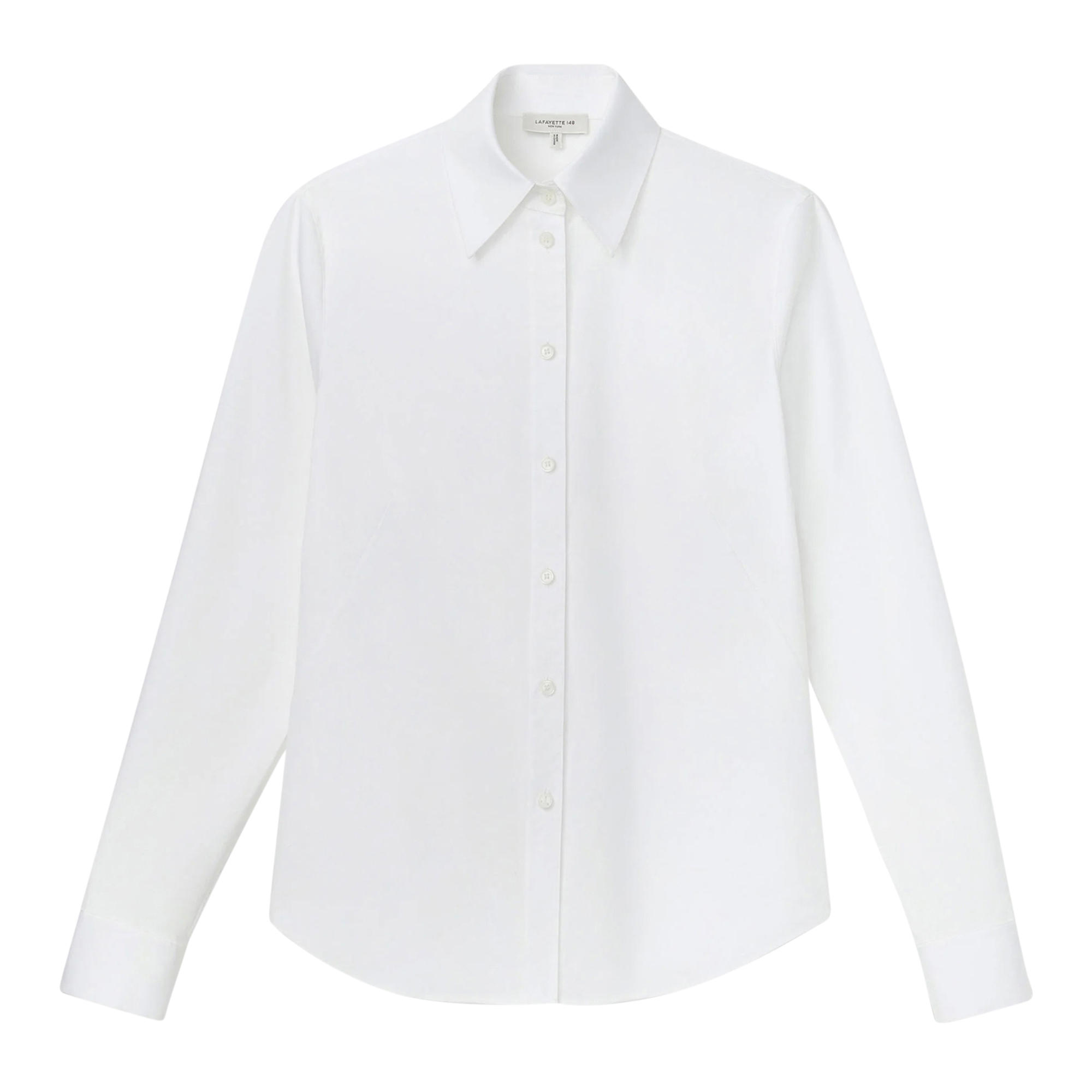 Kennedy Long Sleeve Stretch Cotton Slim Shirt