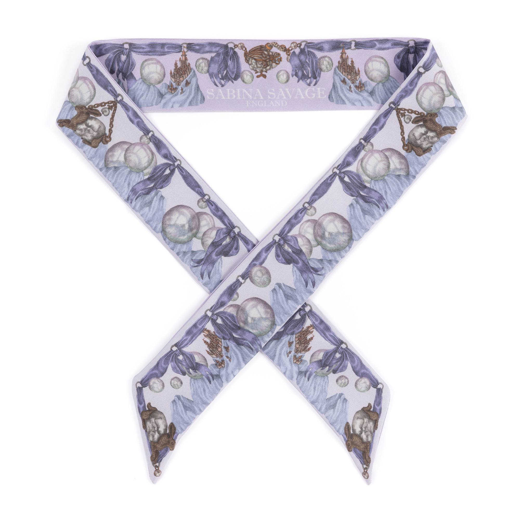 The Glass Swan Silk Small Ribbon