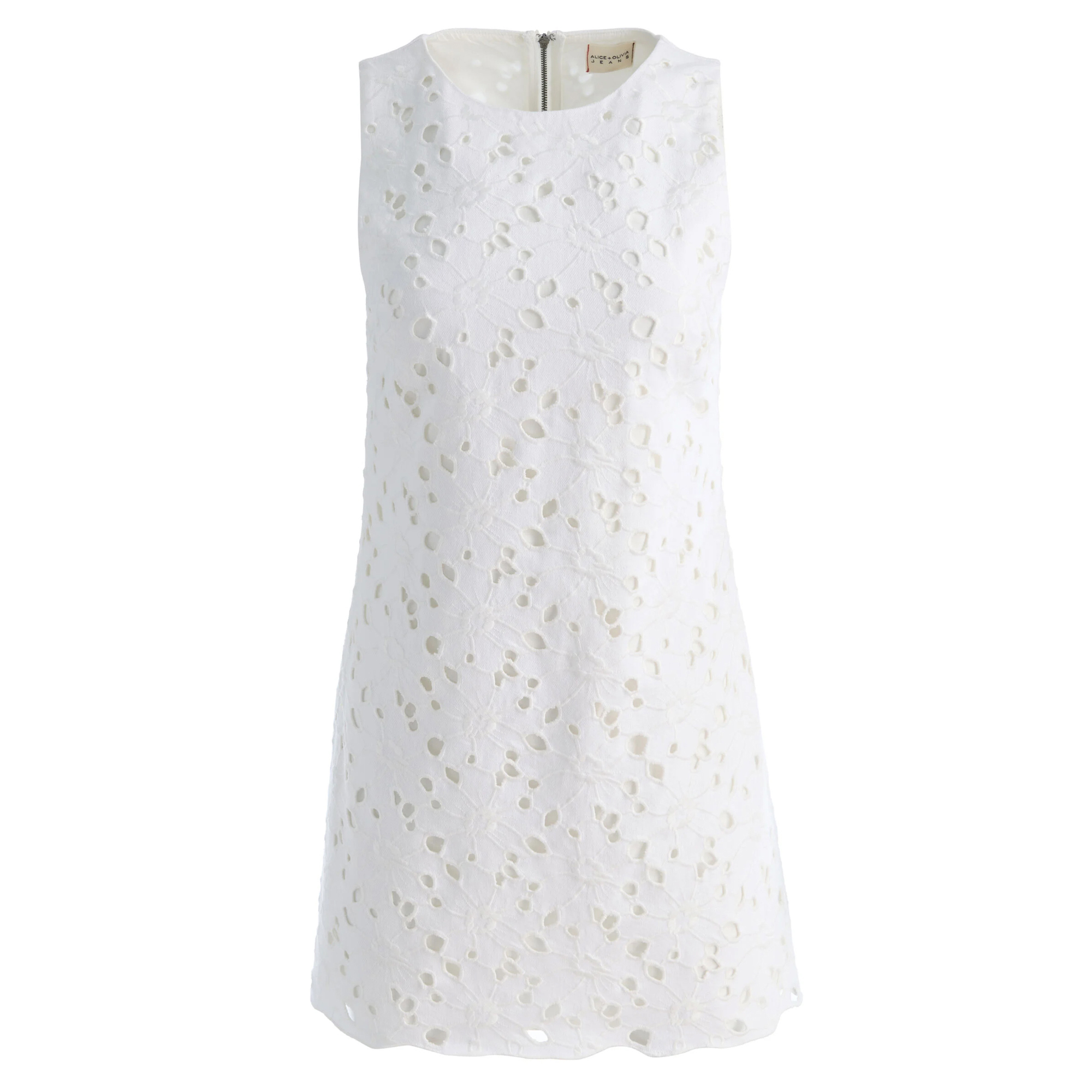 Clyde Laser-Cut Denim Dress