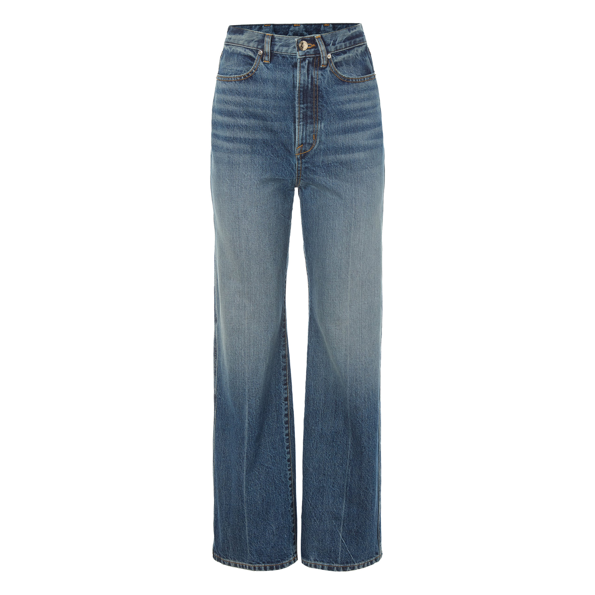 The Quinn High Rise Straight-Leg Jean