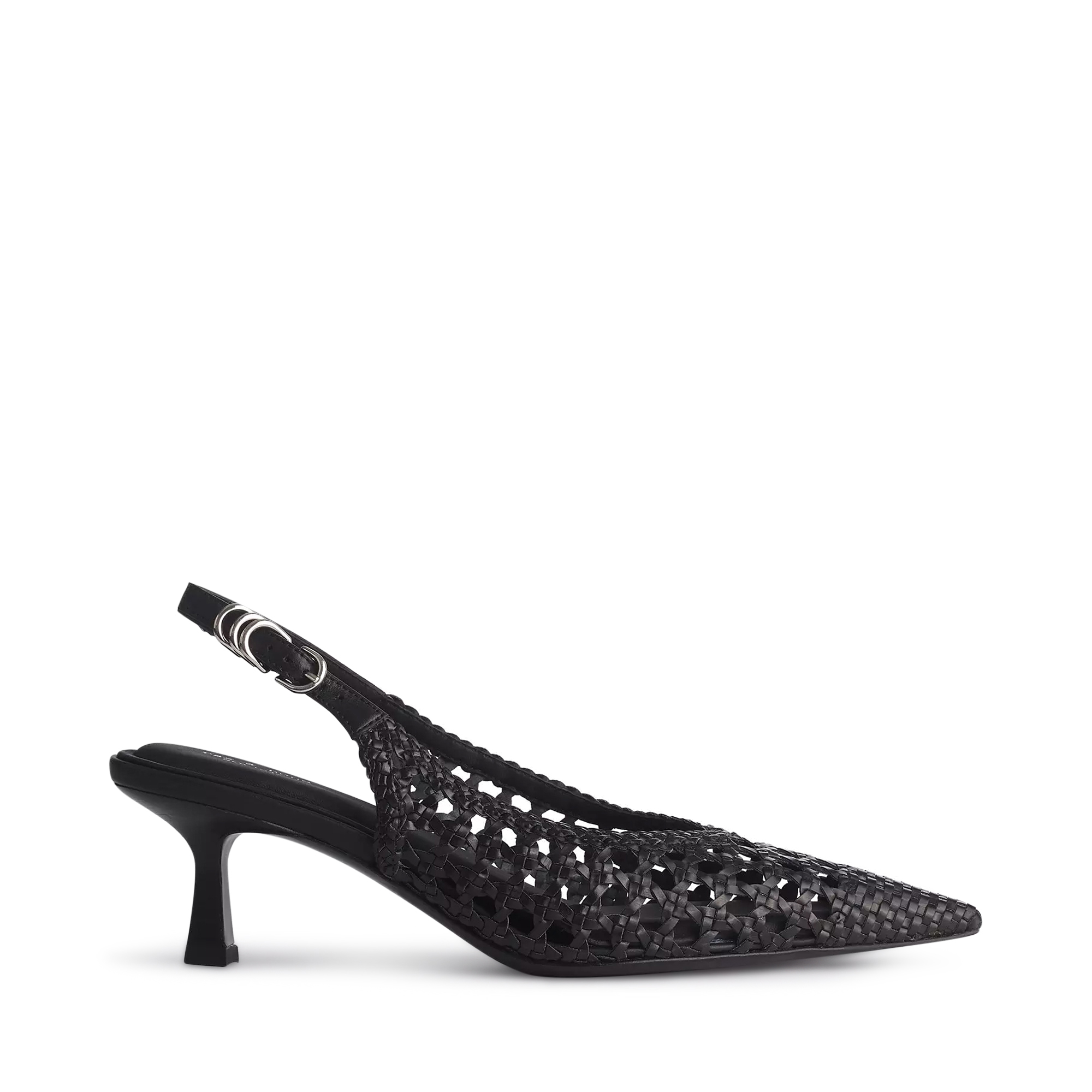 Brynn Woven Slingback Heels