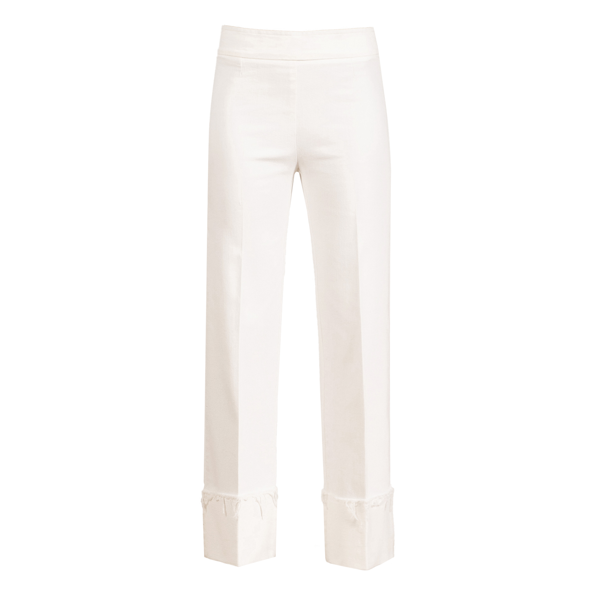 Bonnie Cuffed Straight-Leg Pant
